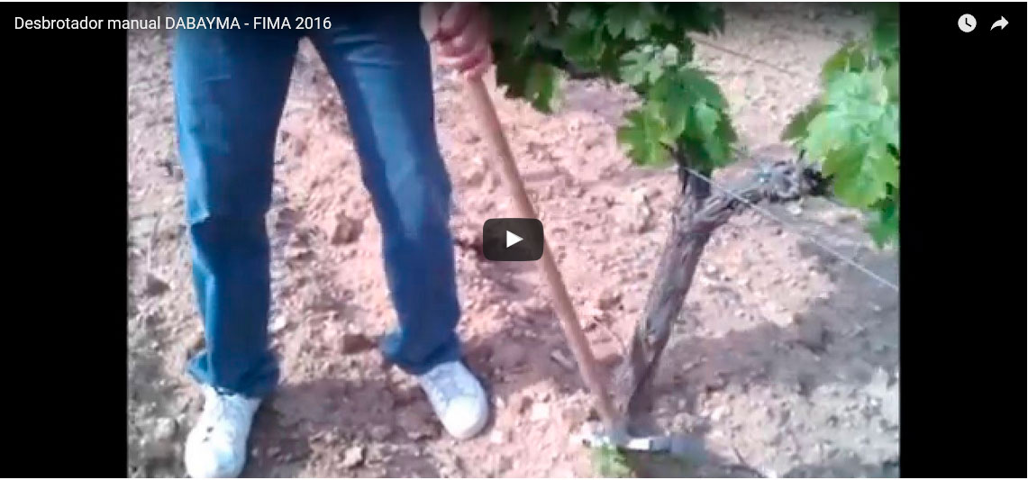 DESBROTADOR MANUAL DABAYMA FIMA 2016